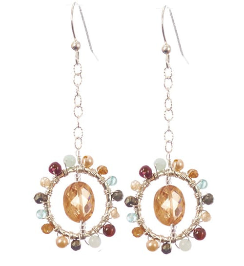 'Adaya' 14K Gold Earrings - Wilson Lee