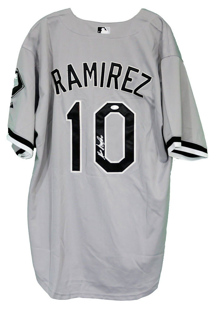Alexei Ramirez Chicago White Sox Signed Autographed Gray #10 Jersey JSA COA