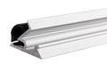 Aluminex Clear Anodized Window Stop with Gasket - Reflect Window & Door