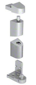 Left Hand Aluminum Pivot Set for Commercial Storefront Doors - Reflect Window & Door