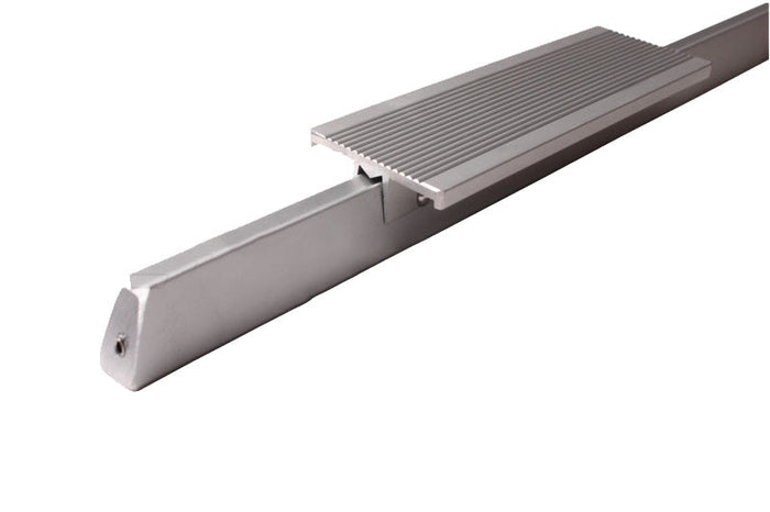 Aluminum Commercial Door Push Bar and Plate for 36" Doors - Reflect Window & Door