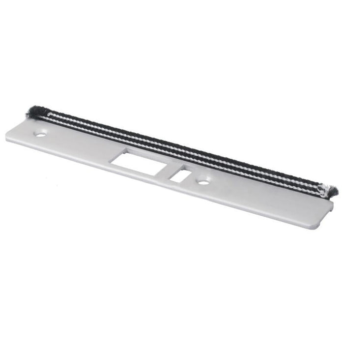 Radius Face Plate with Weatherstrip for Right Hand Latch Aluminum Storefronts - Reflect Window & Door