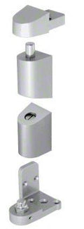 Right Hand Aluminum Commercial Door Pivot Set - Reflect Window & Door