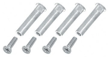 Heavy - Duty Commercial Door Sex Bolt Mounting Screws - Reflect Window & Door