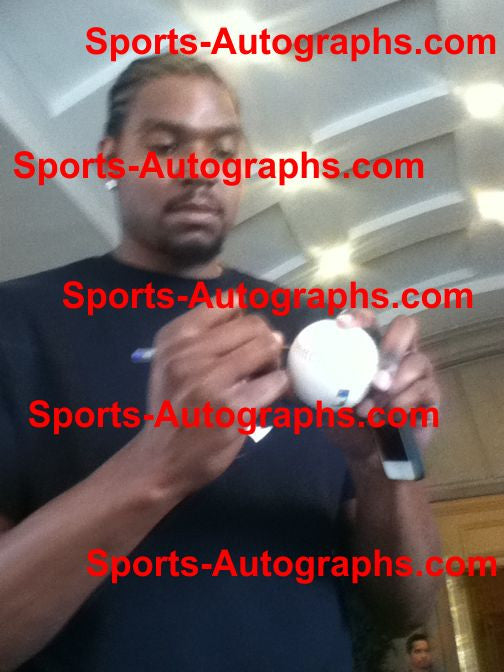 Andrew Bynum Signed Autographed Rawlings Official Major League Baseball with Display Holder