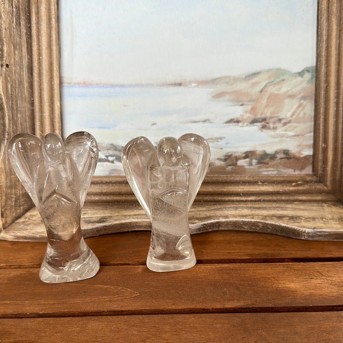 Angels Carved 3-3.5" (Various Gemstones)