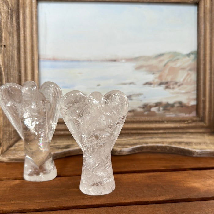 Angels Carved 3-3.5" (Various Gemstones)