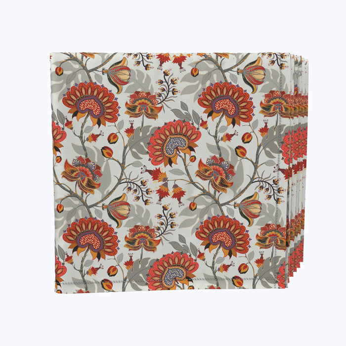 Autumn Paisley Napkins
