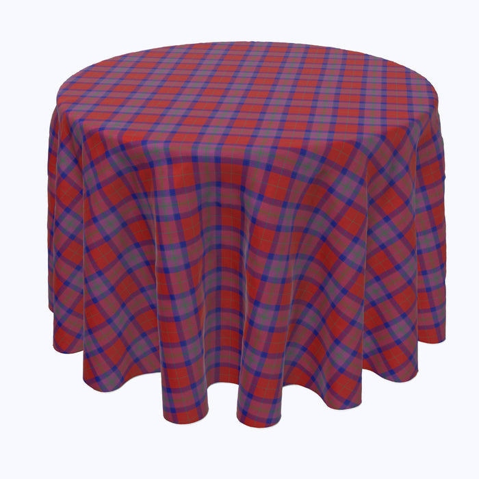 Autumn Tartan Plaid Rounds