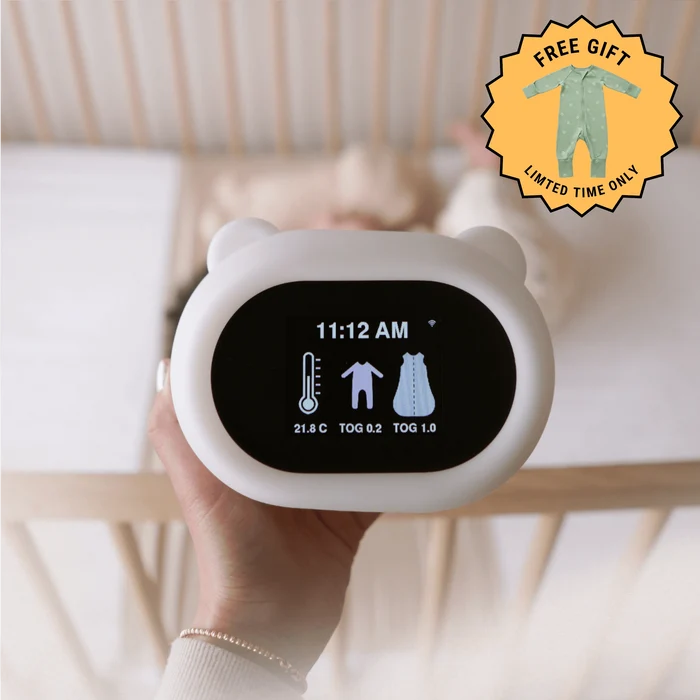 Baby Sleepwear Guide, Night Light and Thermometer