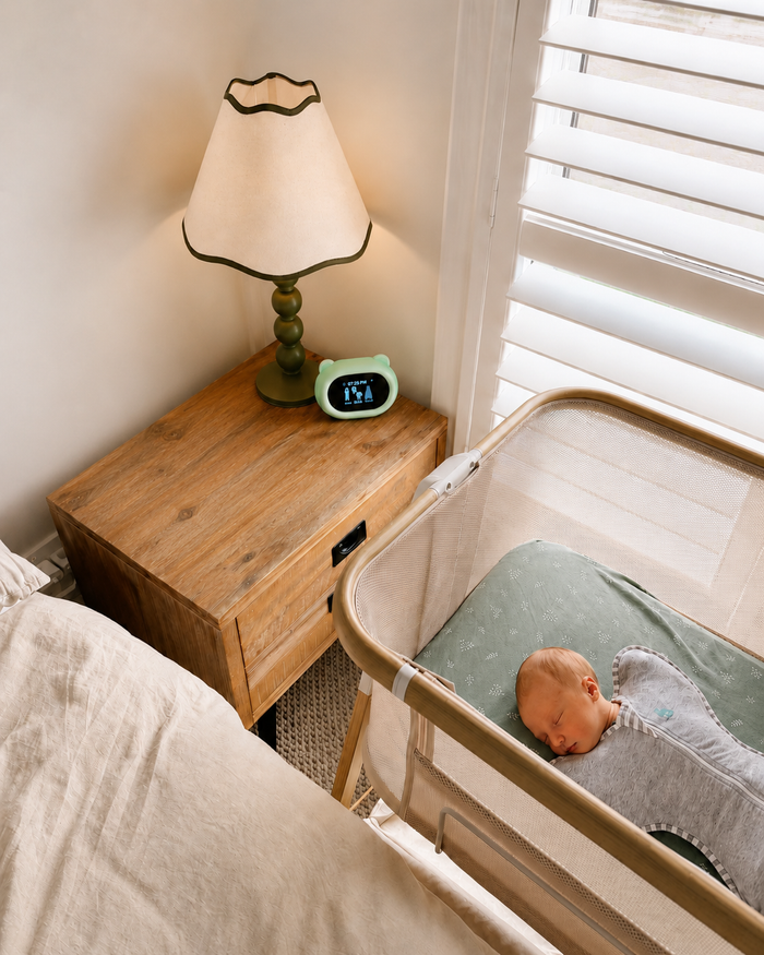 Baby Sleepwear Guide, Night Light and Thermometer
