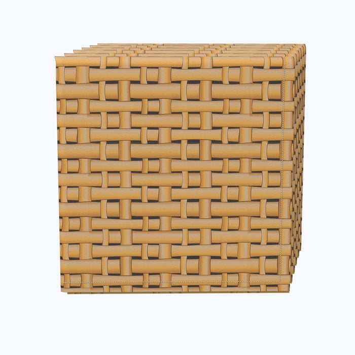 Bamboo Cane Wicker Napkins