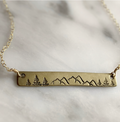 Bar Mountain Necklace