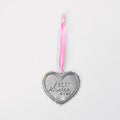 "Best Sister Ever" Silver Ornament - Wilson Lee