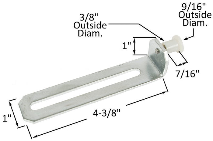 Bifold Closet Door Top Guide - Reflect Window & Door