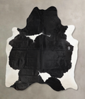 Black and White Cowhide Rug #A34175