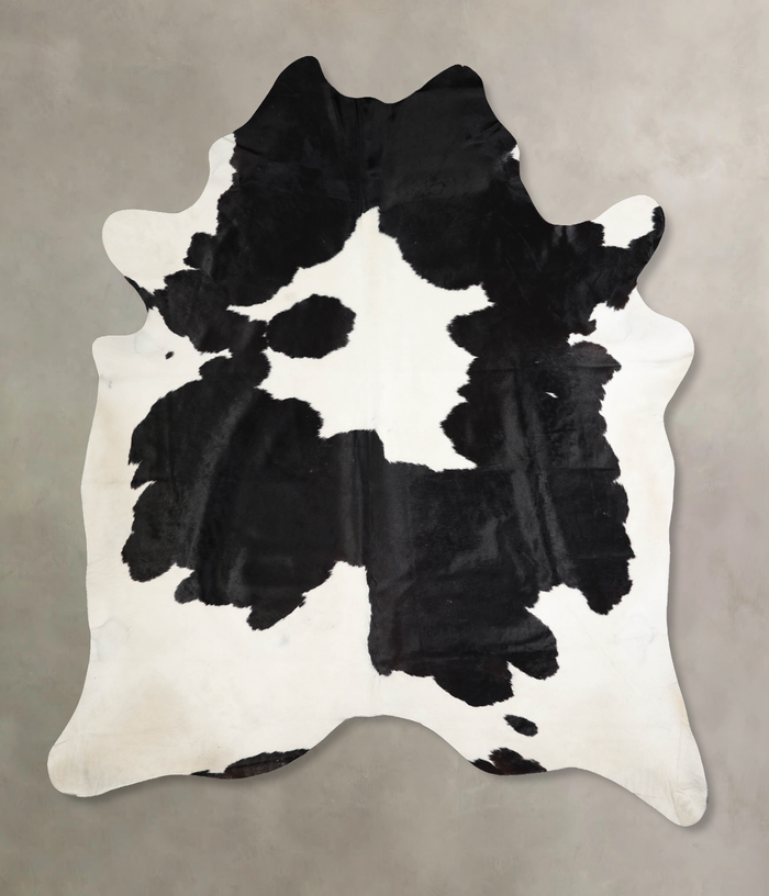Black and White Cowhide Rug #A34189