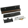 Sliding Glass Patio Door Standard Mortise - Style Handle 3 - 15/16" Screw Holes - Black - Reflect Window & Door