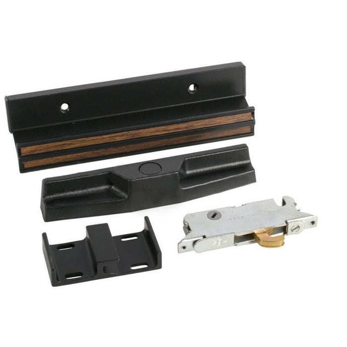 Sliding Glass Patio Door Standard Mortise - Style Handle 3 - 15/16" Screw Holes - Black - Reflect Window & Door