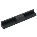 Sliding Glass Patio Door Plastic Outside Pull 3 - 15/16" and 4 - 15/16" Screw Holes for Indal Doors - Black - Reflect Window & Door