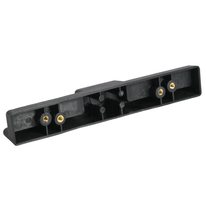 Sliding Glass Patio Door Plastic Outside Pull 3 - 15/16" and 4 - 15/16" Screw Holes for Indal Doors - Black - Reflect Window & Door