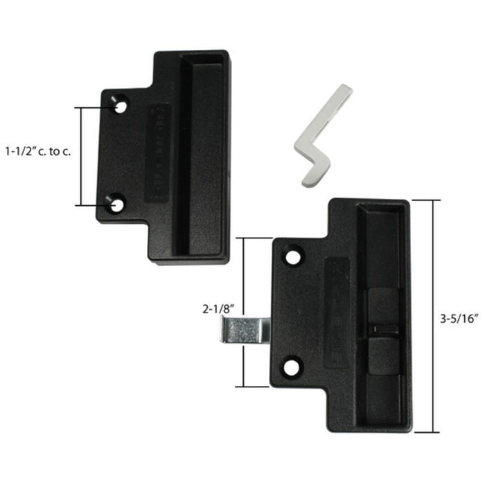 Sliding Patio Screen Door Latch – Replacement Handle Set - Reflect Window & Door