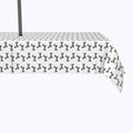 Black & White Dachshund Toss Outdoor Rectangles