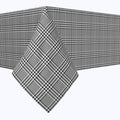 Black & White Houndstooth Rectangles