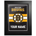 Boston Bruins -12x16 Team Personalized Pic Frame