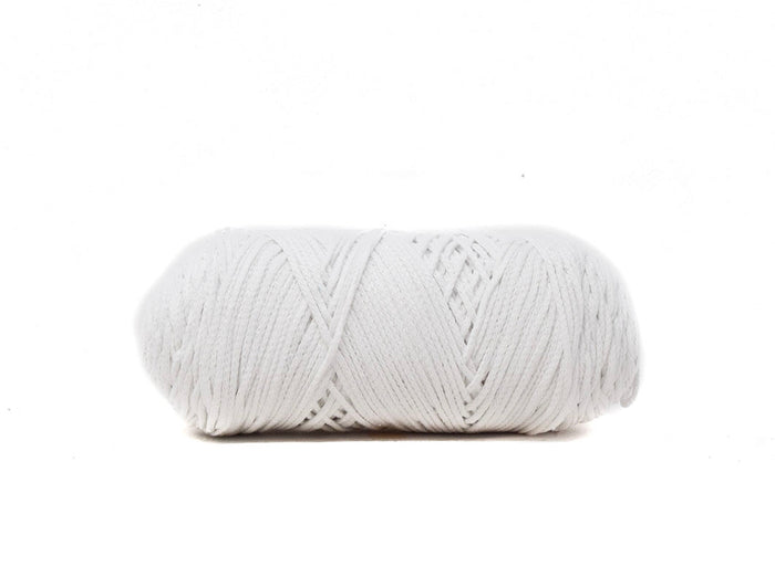 BRAIDED CORD 2 MM ZERO WASTE -  WHITE COLOR