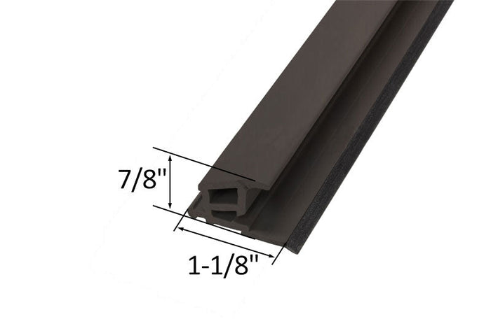 Residential Entry Door Threshold – Brown Aluminum for 2x4 Wall Frame - Reflect Window & Door