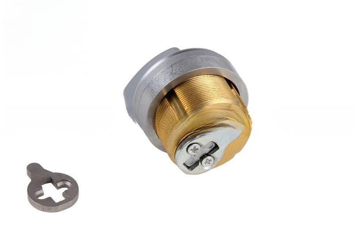 Brushed Stainless Thumb Turn Cylinder for Commercial Doors - Reflect Window & Door