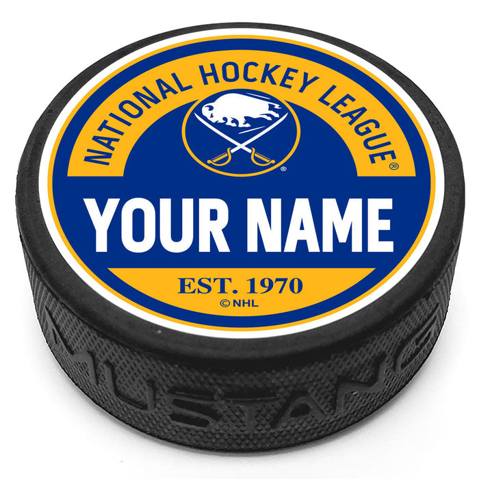 Buffalo Sabres Puck - Personalized