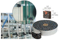 Bulk 1/2" x 1/2" x 1/4" Sponge Rubber Shipping Pads – Protective Pads - Reflect Window & Door