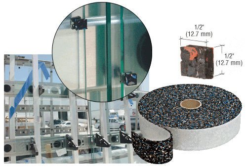 Bulk 1/2" x 1/2" x 1/4" Sponge Rubber Shipping Pads – Protective Pads - Reflect Window & Door