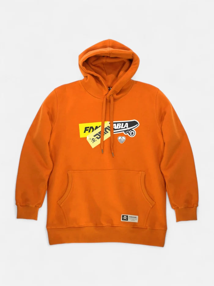 Buzo Familyarg + LaTabla Stickers Naranja