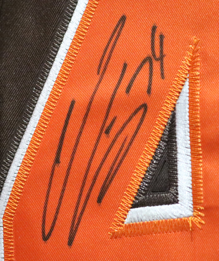 Cameron Erving Cleveland Browns Signed Autographed Brown #74 Jersey