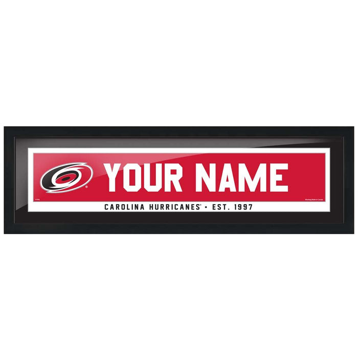 Carolina Hurricanes-6x22 Team Personalized Pic Frame