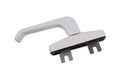 Casement Window Two Way White Security Handle - Reflect Window & Door