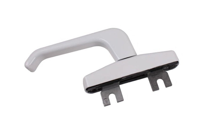 Casement Window Two Way White Security Handle - Reflect Window & Door