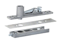 Center-Hung Top Pivot Set with Brushed Stainless Cover - Reflect Window & Door