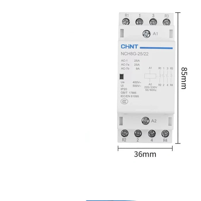 NCH8-25 / /22 (2NO+2NC) 220V
