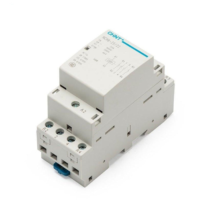 CHINT lighting contactor,CHNT NCH8,chint nch8 contactor,modular ac contactor,20a 25a 40a 63a contactor,din rail magnetic contactor,silent household contactor,2p 4p modular contactor,ac230v coil contactor,smart home contactor,hotel building automation contactor,lighting heating pump contactor,chint magnetic contactor,IEC61095 contactor