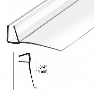 Sliding Shower Door 95" Clear Poly U - Channel with 1 - 3/4" (44 mm) Fin for 1/2" Glass - Reflect Window & Door