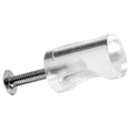 Clear Acrylic Whistle Pull Knob – Transparent Decorative Knob for Cabinets - Reflect Window & Door