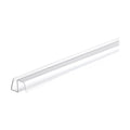 Shower Door Clear Bottom Wipe with Drip Rail – Cambridge & Crescent Sliding Door System, 3/8" Glass - Reflect Window & Door