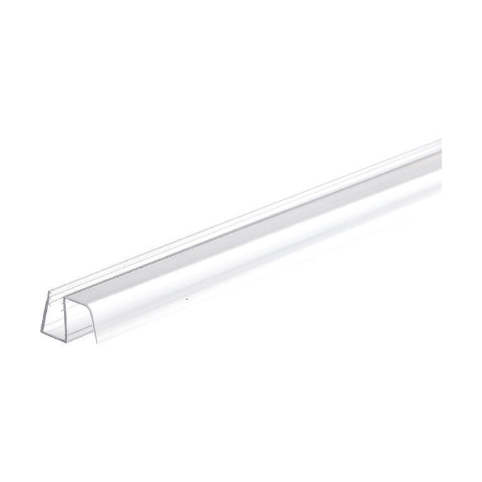 Shower Door Clear Bottom Wipe with Drip Rail – Cambridge & Crescent Sliding Door System, 3/8" Glass - Reflect Window & Door
