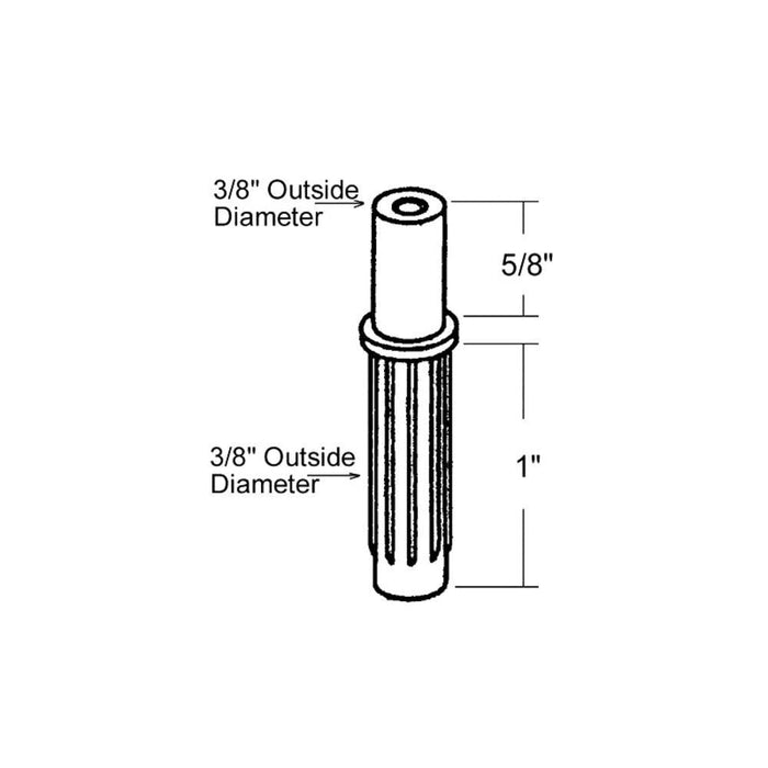 Closet Bi - Fold Door Top Pivot and Guide - Reflect Window & Door
