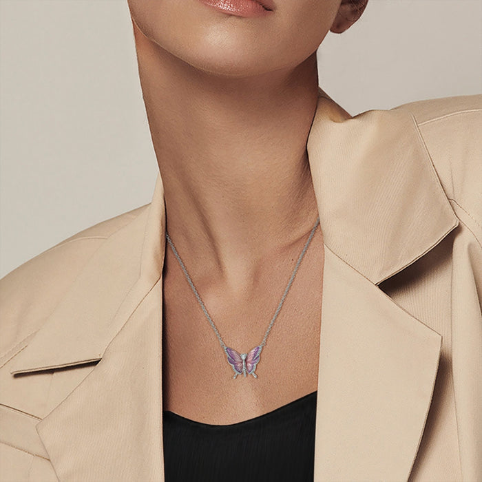 Collar Corazon & Rosa
