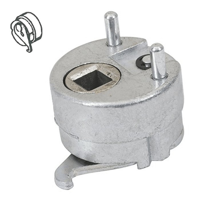 Commercial Aluminum Door Cam Plug for Lever and Paddle Handles - Reflect Window & Door